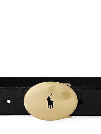 POLO RALPH LAUREN | Ceinture en cuir | schwarz